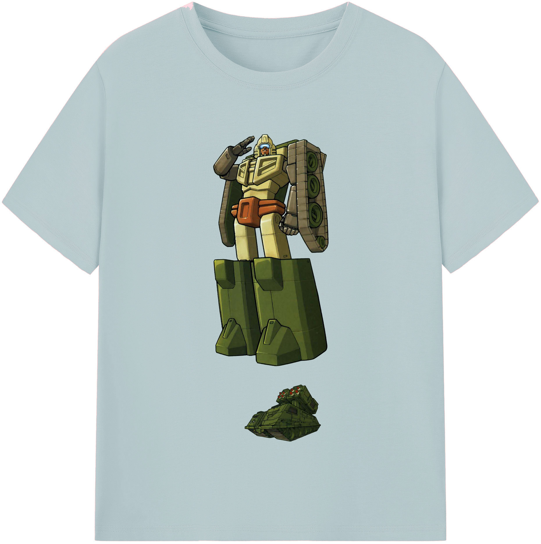 （画像用）  綿100％半袖Tシャツ（フロントプリント）